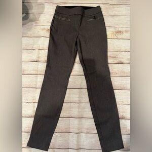 Leighton Bengaline Pull On Skinny Ankle Pant size XS